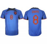 Netherlands Cody Gakpo #8 Replica Away Shirt World Cup 2022 Short Sleeve